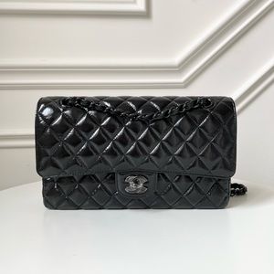 —SOLD—CHANEL M CLASSIC SO BLACK